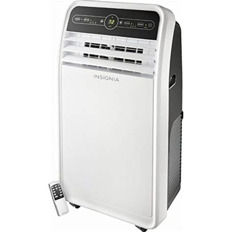 To install an Insignia Portable Air Conditioner, follow the provided installation instructions and make sure to properly connect the exhaust hose to the unit and the window venting kit. . Insignia portable air conditioner parts